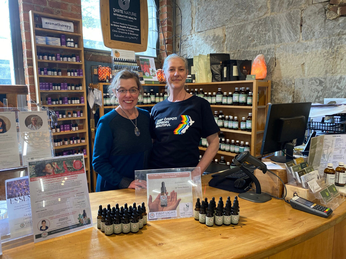 October 2024 Supporting the people of Dunedin after flooding with donations of First Light Flower Essences of New Zealand® Disaster Relief© blends