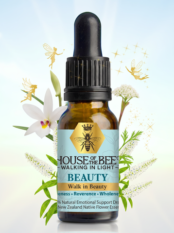 House of the Bee Walking in Light Beauty Drops 20ml bottle