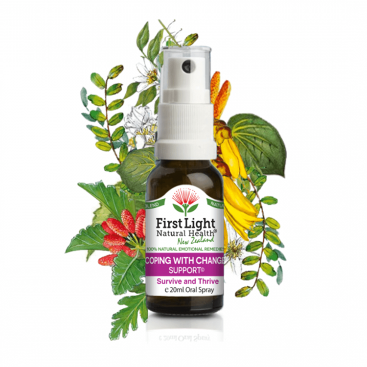 Coping With Change Support 20ml Oral Spray, First Light Natural Health