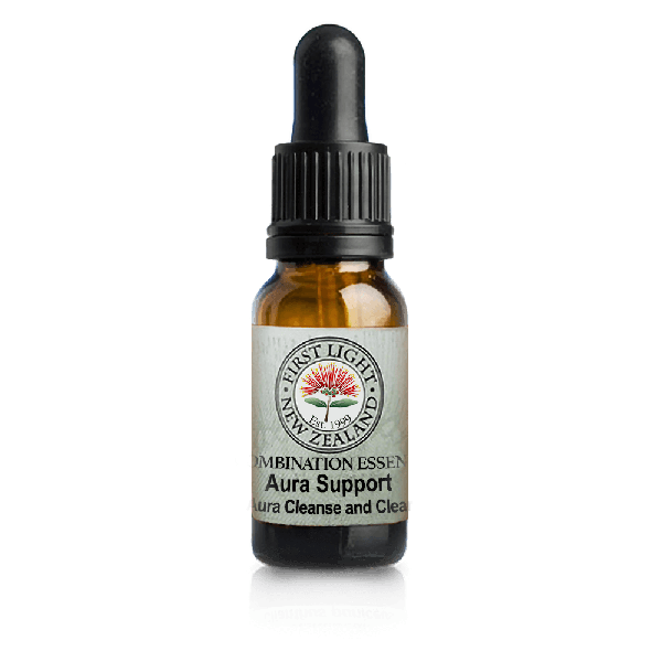 Aura Support 10ml Oral Drops, First Light Flower Essences of New Zealand