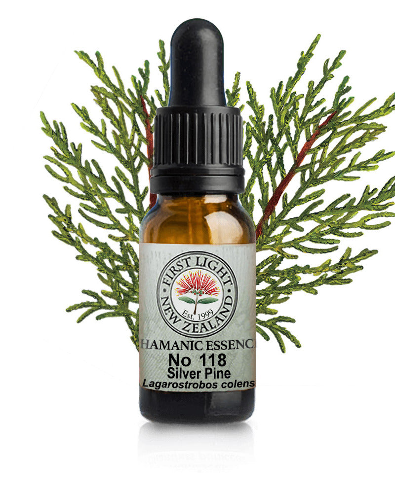 No 118 Silver Pine flower essence, 10ml stock oral dropper bottle