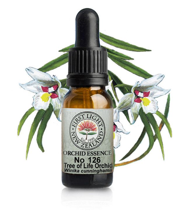 No 126 Tree of Life Orchid flower essence, 10ml stock oral dropper bottle