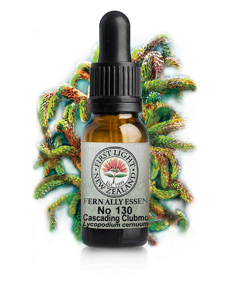 No 130 Cascading Clubmoss flower essence, 10ml stock oral dropper bottle