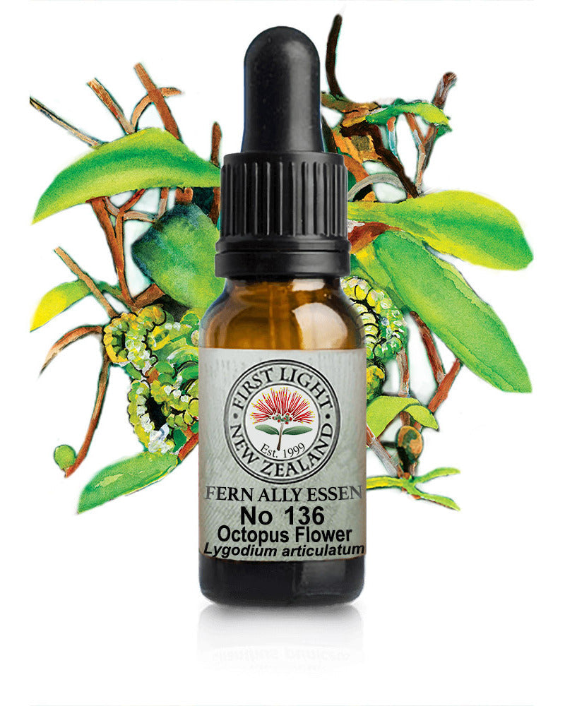 No 136 Octopus Flower flower essence, 10ml stock oral dropper bottle