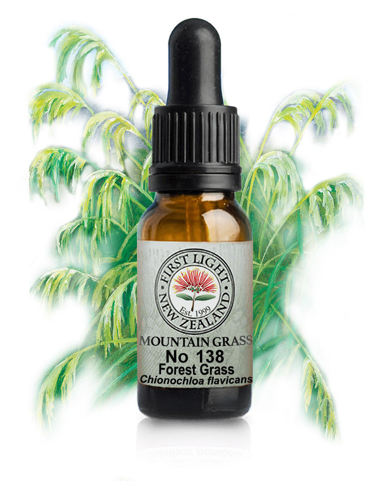 No 138 Forest Grass flower essence, 10ml stock oral dropper bottle