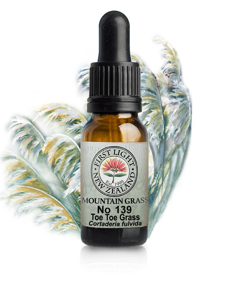 No 139 Toe Toe Grass flower essence, 10ml stock oral dropper bottle