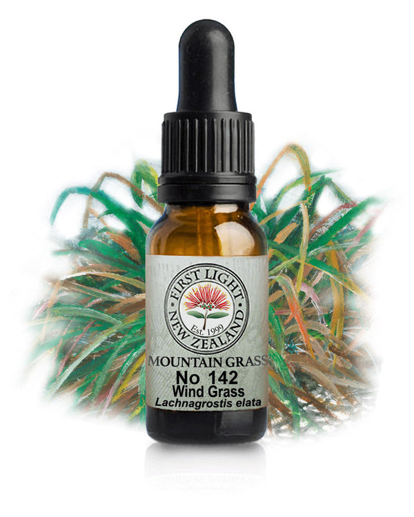 No 142 Wind Grass flower essence, 10ml stock oral dropper bottle