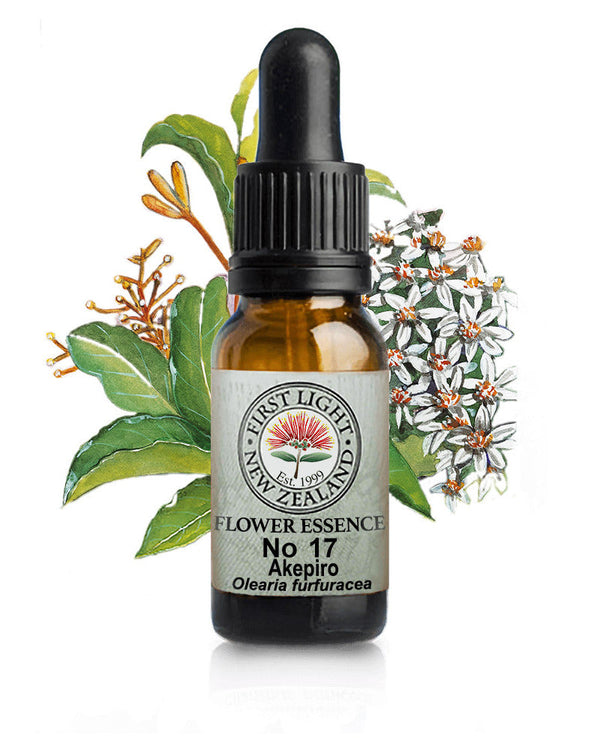 No 17 Akepiro flower essence, 10ml stock oral dropper bottle
