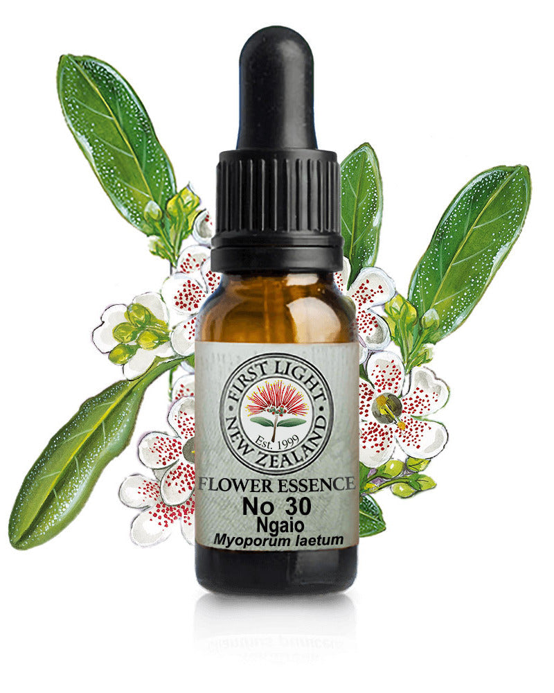 No 30 Ngaio flower essence, 10ml stock oral dropper bottle