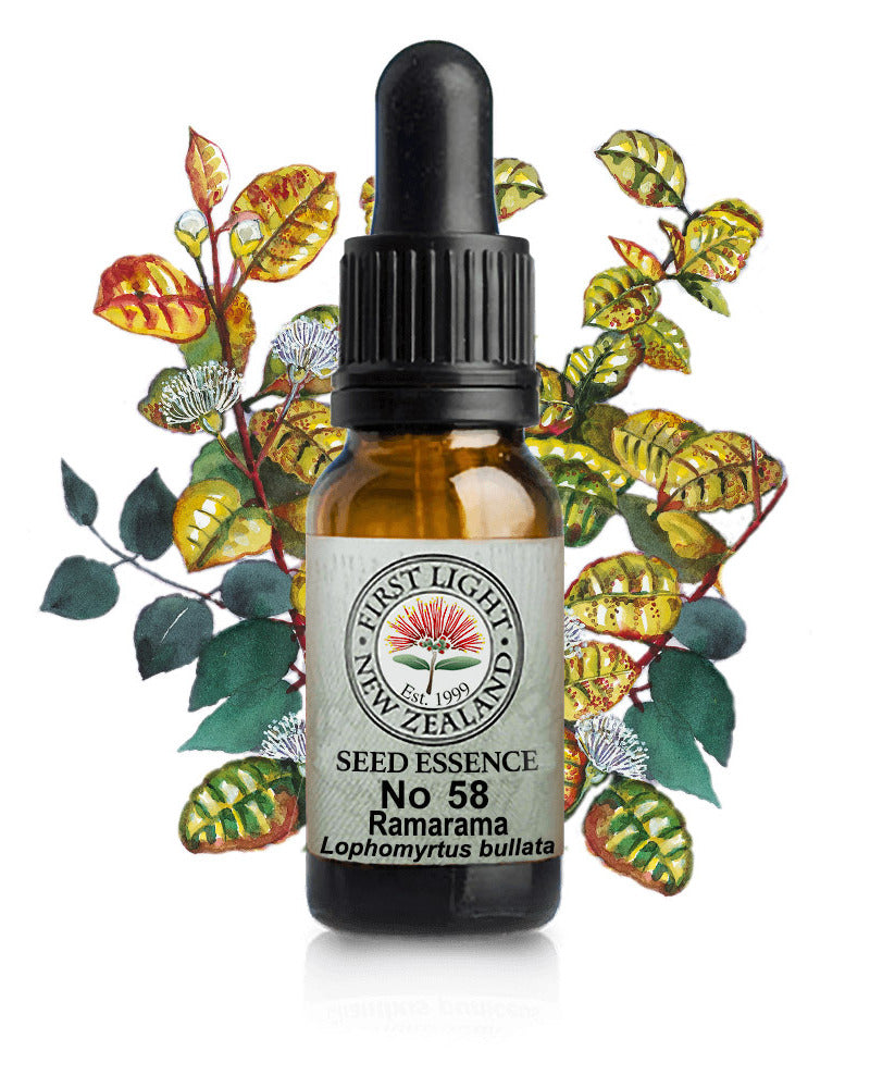 No 58 Ramarama flower essence, 10ml stock oral dropper bottle