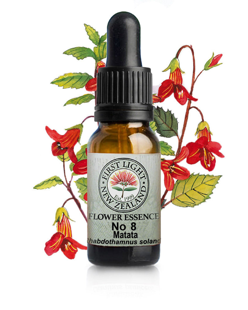 No 8 Matata flower essence, 10ml stock oral dropper bottle