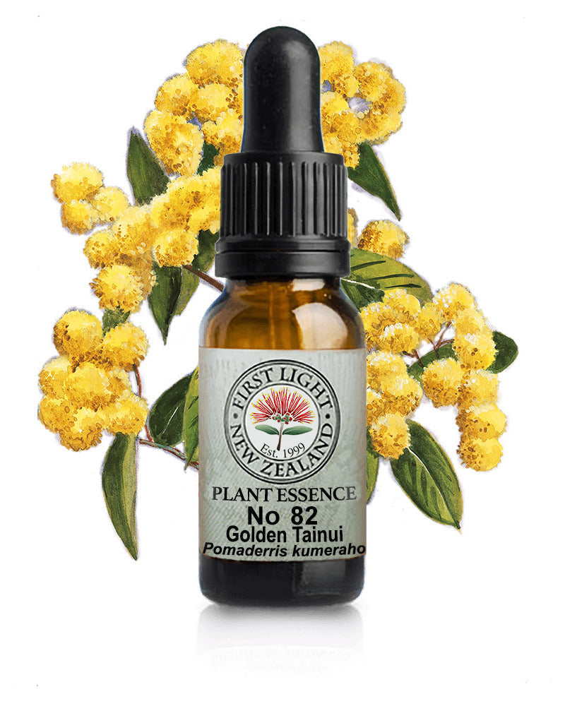 No 82 Golden Tainui flower essence, 10ml stock oral dropper bottle