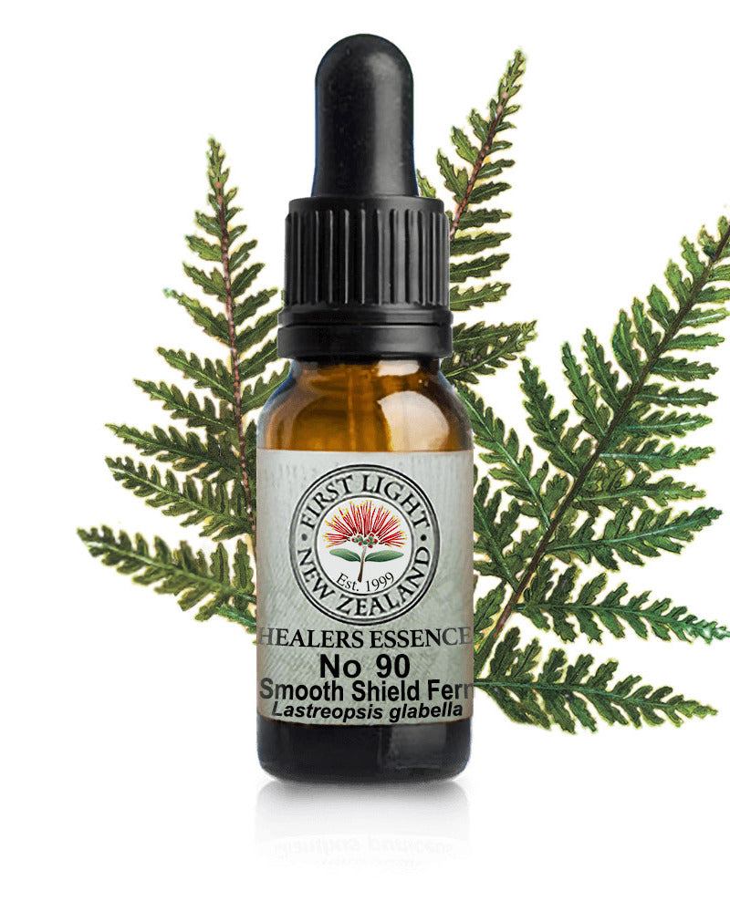 No 90 Smooth Shield Fern flower essence, 10ml stock oral dropper bottle