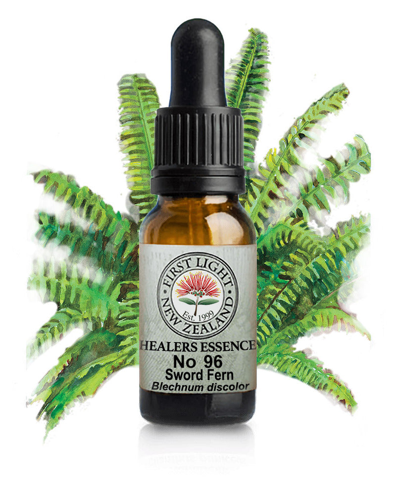 No 96 Sword Fern flower essence, 10ml stock oral dropper bottle