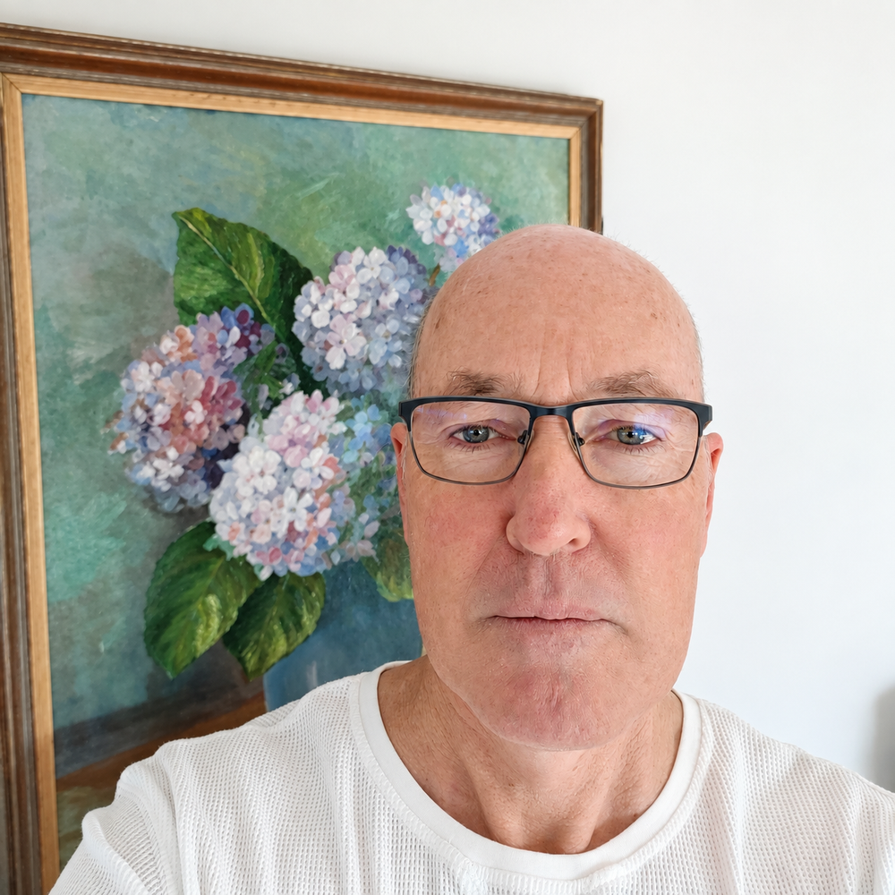 Ieuan Williams, Dip. NZNFE flower essence practitioner in Hawera