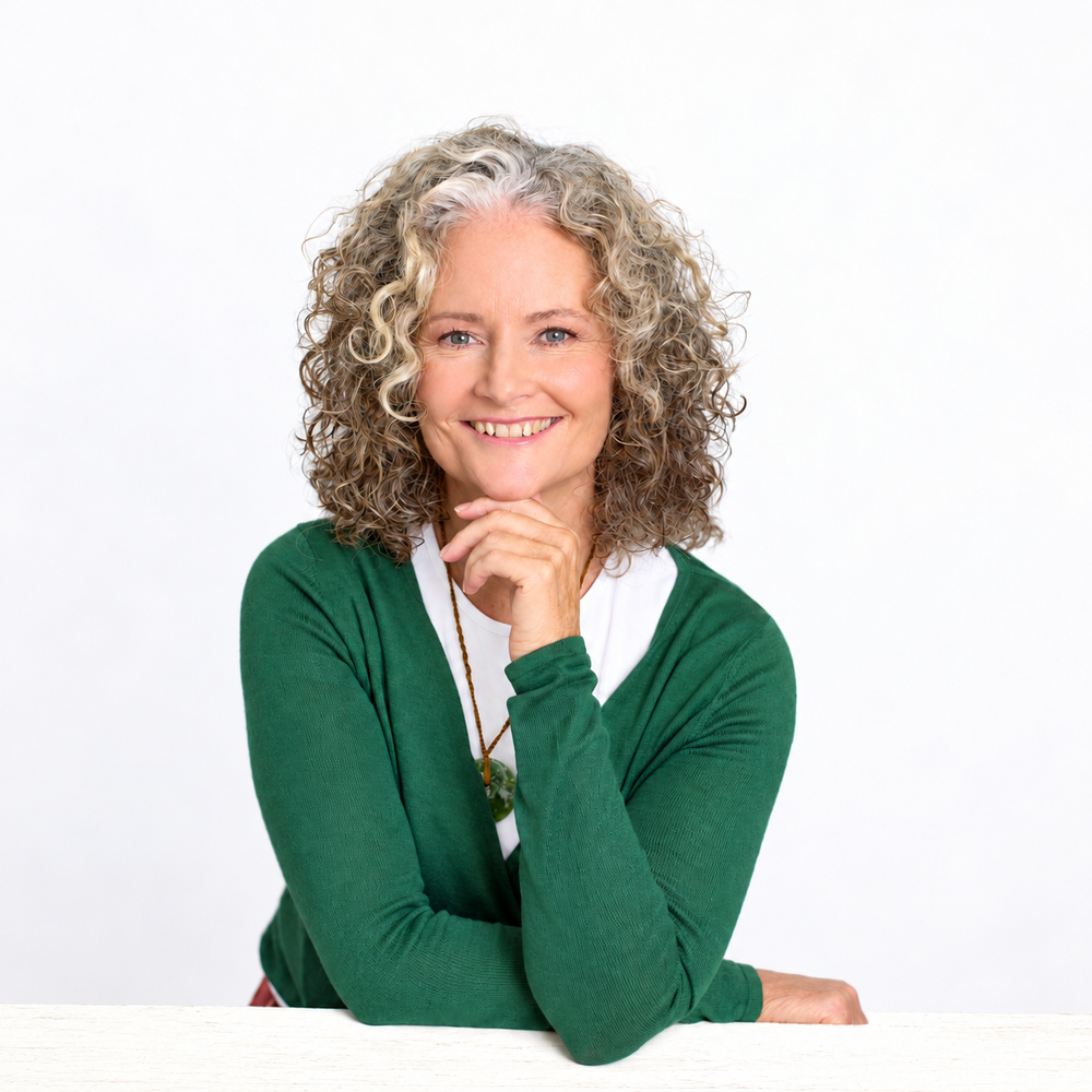 Maria Gerathy, Dip. NZNFE flower essence practitioner in Tauranga